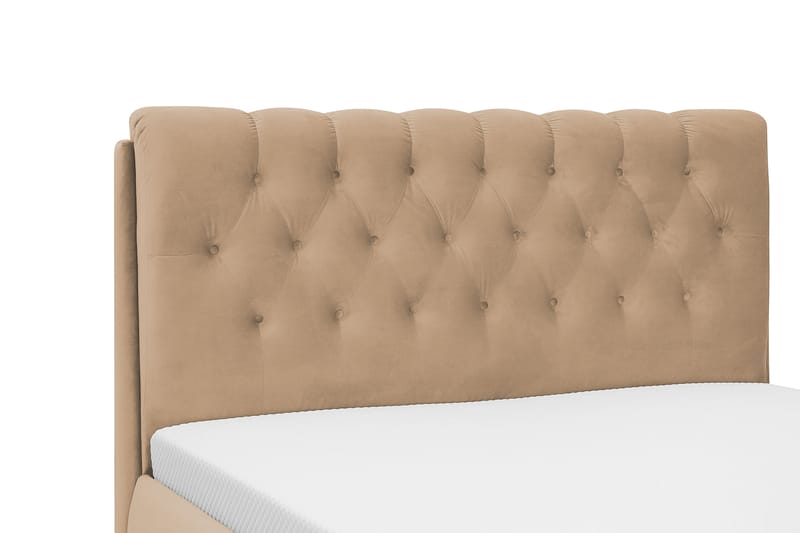 Bedford Sängpaket med Förvaring 160x200 cm - Ljusbrun - Möbler - Sovrum - Sängar - Komplett Sängpaket