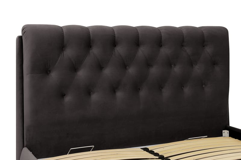 Bedford Sängpaket med Förvaring 160x200 cm - Svart - Möbler - Sovrum - Sängar - Komplett Sängpaket