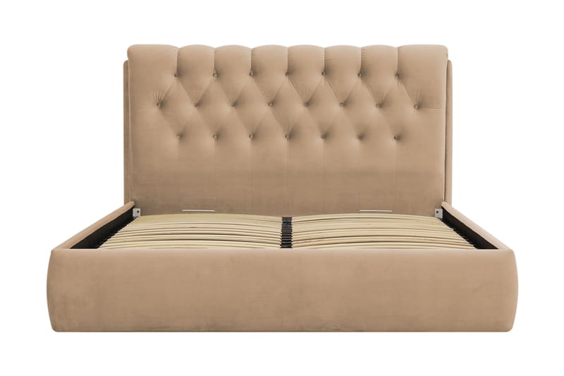 Bedford Sängpaket med Förvaring 180x200 cm - Ljusbrun - Möbler - Sovrum - Sängar - Komplett Sängpaket