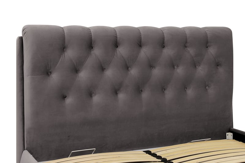 Bedford Sängpaket med Förvaring 180x200 cm - Mörkgrå - Möbler - Sovrum - Sängar - Komplett Sängpaket