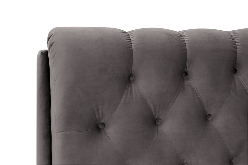Bedford Sängpaket med Förvaring 180x200 cm - Mörkgrå - Möbler - Sovrum - Sängar - Komplett Sängpaket