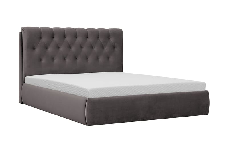 Bedford Sängpaket med Förvaring 180x200 cm - Mörkgrå - Möbler - Sovrum - Sängar - Komplett Sängpaket