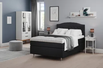 Belda Sängpaket 140x200 Medium - Svart - Möbler - Sovrum - Sängar - Komplett Sängpaket