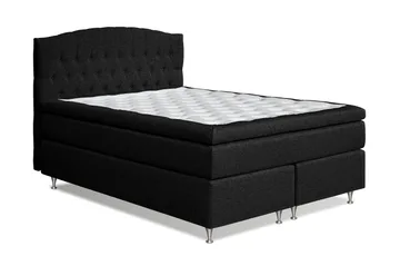 Belda Sängpaket 160x200 Fast/Medium - Svart - Möbler - Sovrum - Sängar - Komplett Sängpaket