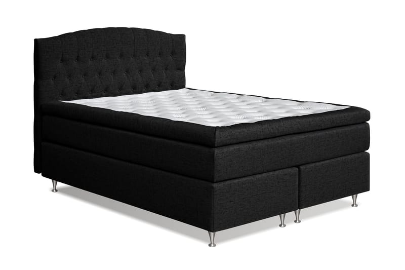 Belda Sängpaket 160x200 Fast/Medium - Svart - Möbler - Sovrum - Sängar - Komplett Sängpaket