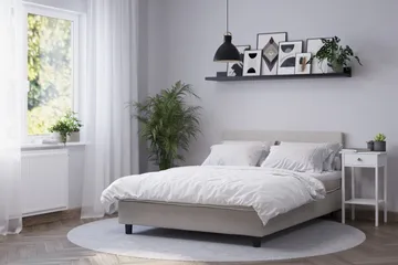 Billingen Komplett Sängpaket 120x200 cm - Beige - Möbler - Sovrum - Sängar - Komplett Sängpaket