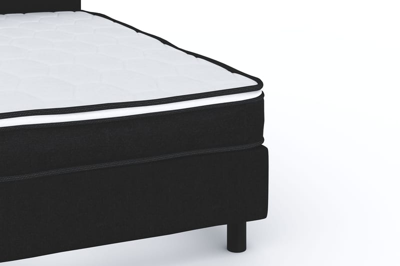 Billingen Komplett Sängpaket 120x200 cm - Svart - Möbler - Sovrum - Sängar - Kontinentalsängar
