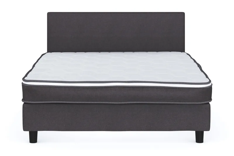 Billingen Komplett Sängpaket 140x200 cm - Grå - Möbler - Sovrum - Sängar - Kontinentalsängar