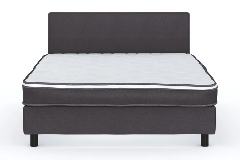 Billingen Komplett Sängpaket 140x200 cm - Grå - Möbler - Sovrum - Sängar - Kontinentalsängar