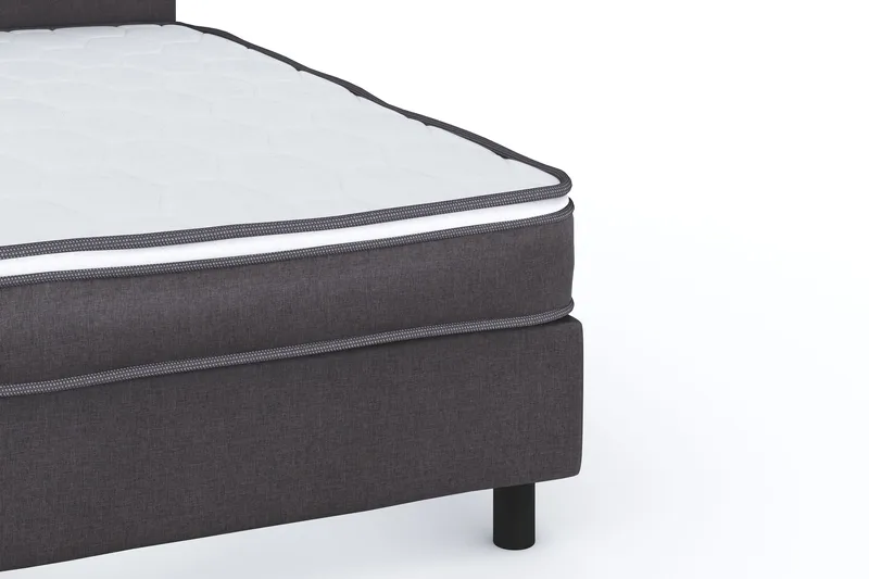 Billingen Komplett Sängpaket 160x200 cm - Grå - Möbler - Sovrum - Sängar - Kontinentalsängar