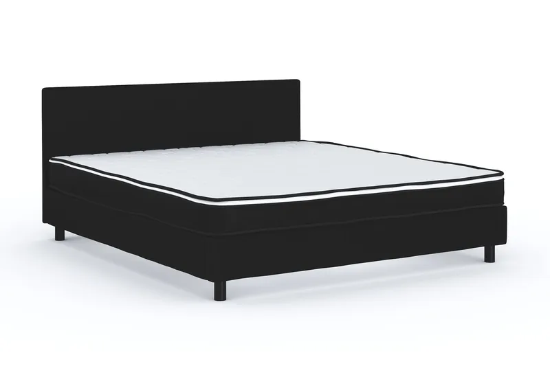 Billingen Komplett Sängpaket 160x200 cm - Svart - Möbler - Sovrum - Sängar - Kontinentalsängar