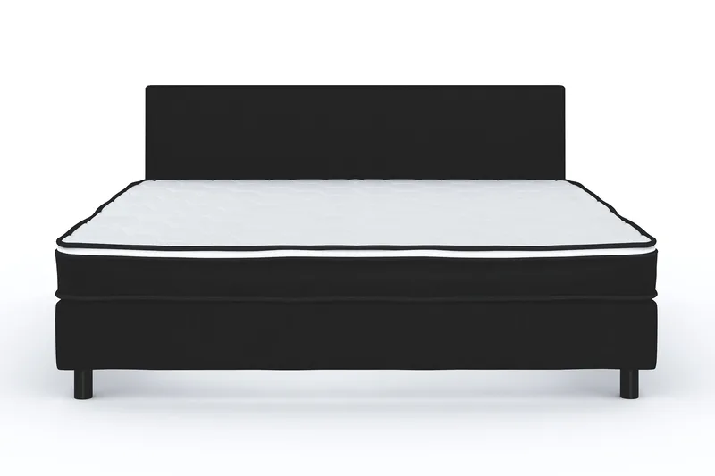 Billingen Komplett Sängpaket 160x200 cm - Svart - Möbler - Sovrum - Sängar - Kontinentalsängar