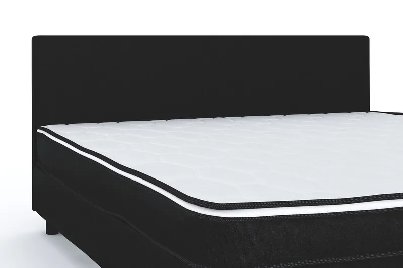 Billingen Komplett Sängpaket 160x200 cm - Svart - Möbler - Sovrum - Sängar - Kontinentalsängar