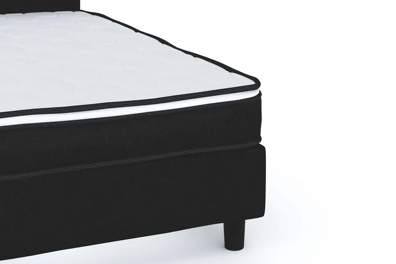 Billingen Komplett Sängpaket 180x200 cm - Svart - Möbler - Sovrum - Sängar - Kontinentalsängar