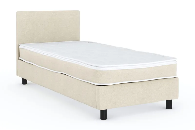 Billingen Komplett Sängpaket 90x200 cm - Beige - Möbler - Sovrum - Sängar - Kontinentalsängar