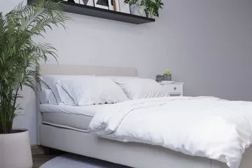 Billingen Komplett Sängpaket 90x200 cm - Beige - Möbler - Sovrum - Sängar - Kontinentalsängar