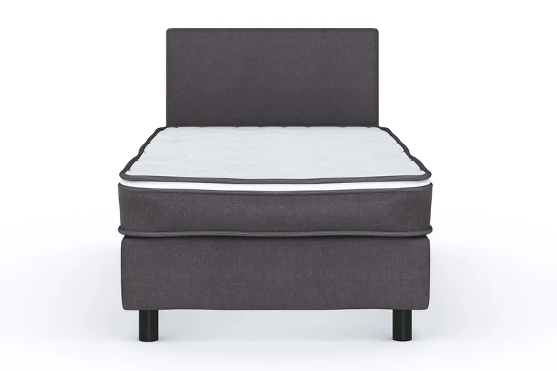 Billingen Komplett Sängpaket 90x200 cm - Grå - Möbler - Sovrum - Sängar - Kontinentalsängar