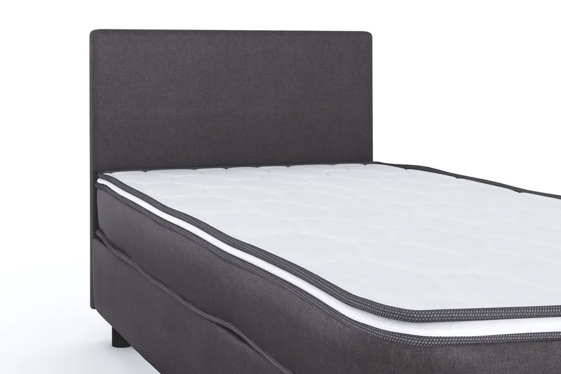 Billingen Komplett Sängpaket 90x200 cm - Grå - Möbler - Sovrum - Sängar - Kontinentalsängar