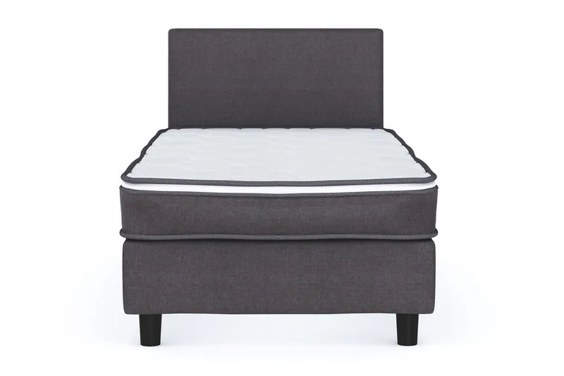 Billingen Komplett Sängpaket 90x200 cm - Grå - Möbler - Sovrum - Sängar - Kontinentalsängar