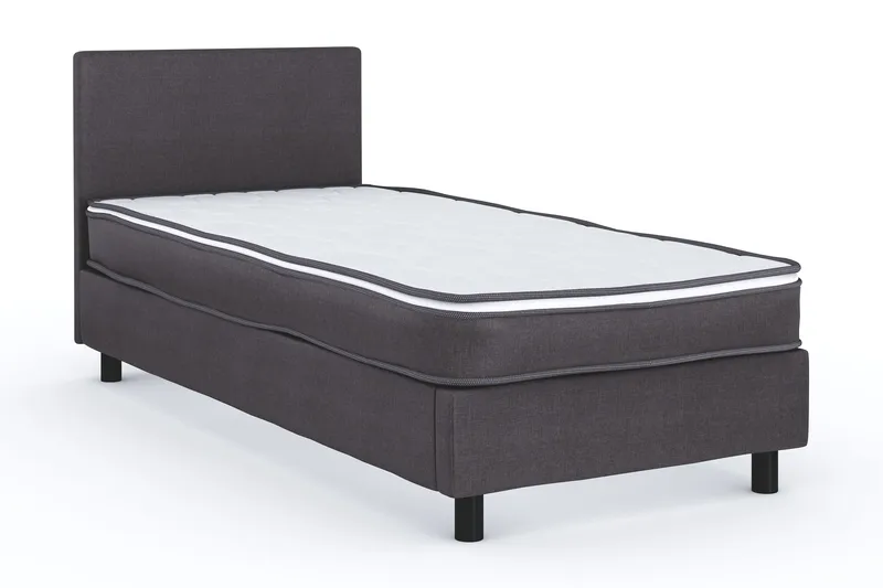 Billingen Komplett Sängpaket 90x200 cm - Grå - Möbler - Sovrum - Sängar - Kontinentalsängar