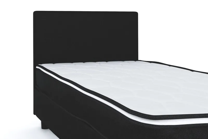 Billingen Komplett Sängpaket 90x200 cm - Svart - Möbler - Sovrum - Sängar - Kontinentalsängar