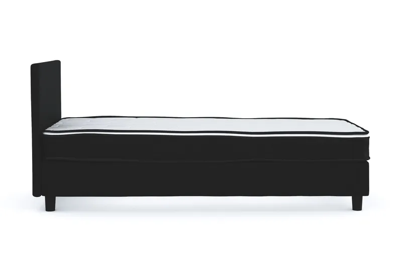Billingen Komplett Sängpaket 90x200 cm - Svart - Möbler - Sovrum - Sängar - Kontinentalsängar