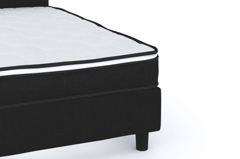 Billingen Komplett Sängpaket 90x200 cm - Svart - Möbler - Sovrum - Sängar - Kontinentalsängar