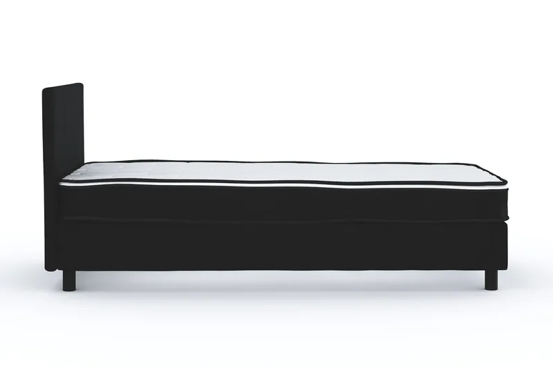 Billingen Komplett Sängpaket 90x200 cm - Svart - Möbler - Sovrum - Sängar - Kontinentalsängar