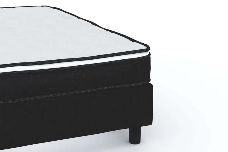 Billingen Kontinentalsäng 120x200 cm - Svart - Möbler - Sovrum - Sängar - Kontinentalsängar
