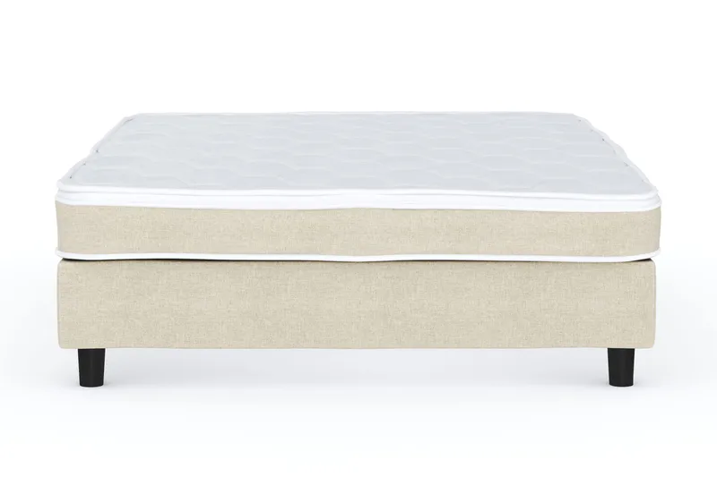Billingen Kontinentalsäng 140x200 cm - Beige - Möbler - Sovrum - Sängar - Komplett Sängpaket