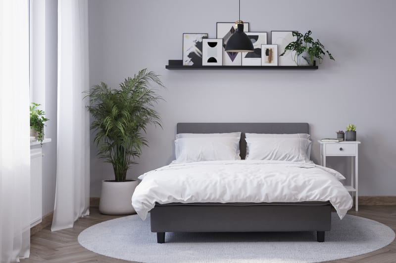 Billingen Kontinentalsäng 180x200 cm - Grå - Möbler - Sovrum - Sängar - Kontinentalsängar