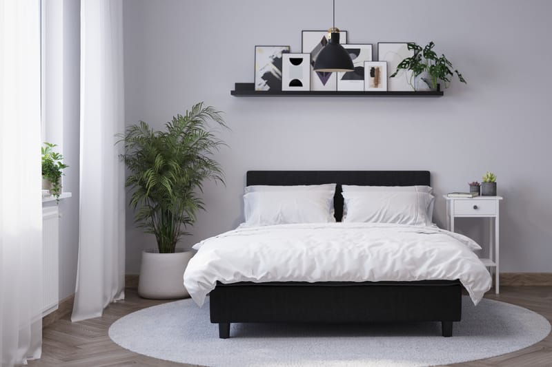 Billingen Kontinentalsäng 180x200 cm - Svart - Möbler - Sovrum - Sängar - Kontinentalsängar