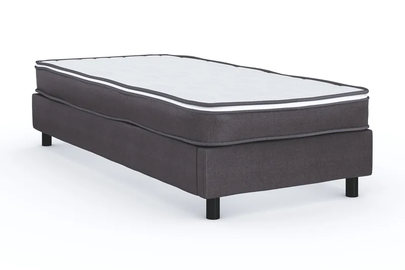 Billingen Kontinentalsäng 90x200 cm - Grå - Möbler - Sovrum - Sängar - Kontinentalsängar