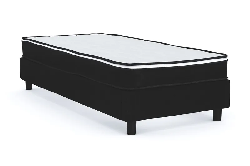 Billingen Kontinentalsäng 90x200 cm - Svart - Möbler - Sovrum - Sängar - Kontinentalsängar