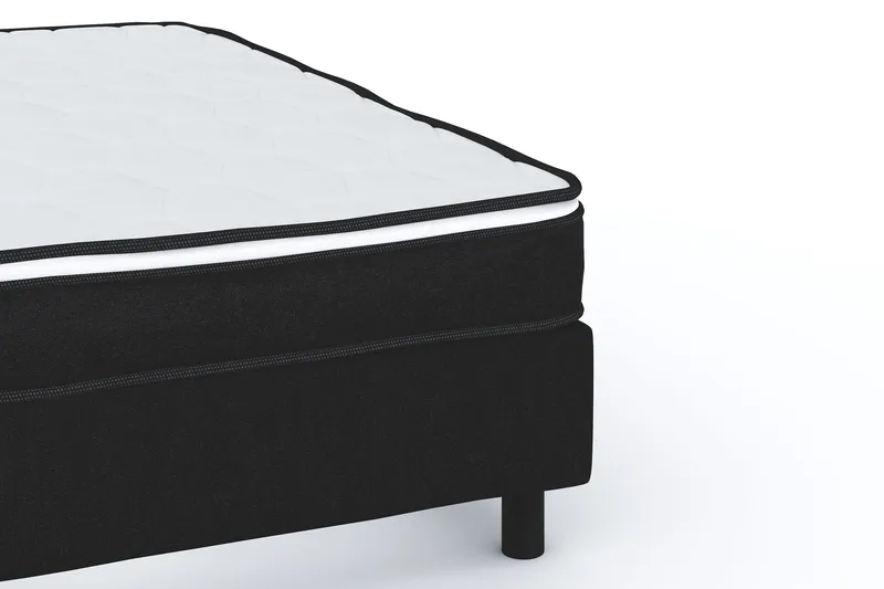 Billingen Kontinentalsäng 90x200 cm - Svart - Möbler - Sovrum - Sängar - Kontinentalsängar