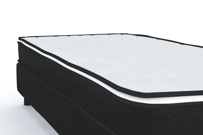 Billingen Kontinentalsäng 90x200 cm - Svart - Möbler - Sovrum - Sängar - Kontinentalsängar