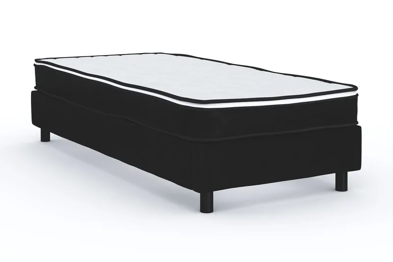 Billingen Kontinentalsäng 90x200 cm - Svart - Möbler - Sovrum - Sängar - Kontinentalsängar