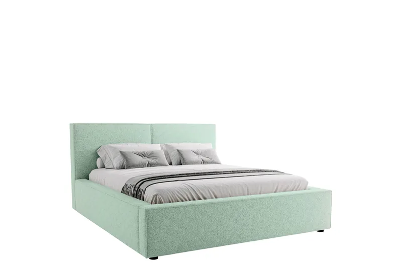 Bizantine Förvaringssäng 140x200 cm, Grön