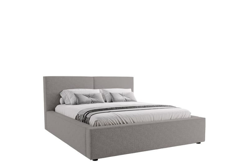 Bizantine Förvaringssäng 200x200 cm - Grå - Möbler - Sovrum - Sängar - Sängar med förvaring