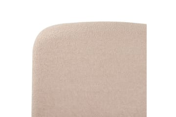 Blagnac Sängram med Förvaring i Bouclétyg med Sänggavel med Fasthetsgrad - Beige - Möbler - Sovrum - Sängram & sängstomme