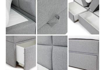 Bodskatan Sängpaket Kontinentalsäng 140x200 cm - Svart - Möbler - Sovrum - Sängar - Komplett Sängpaket