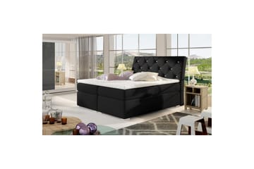 Box Spring Eltap Balvin - 180x200 cm, Soft 11, Svart - Möbler - Sovrum - Sängar - Kontinentalsängar