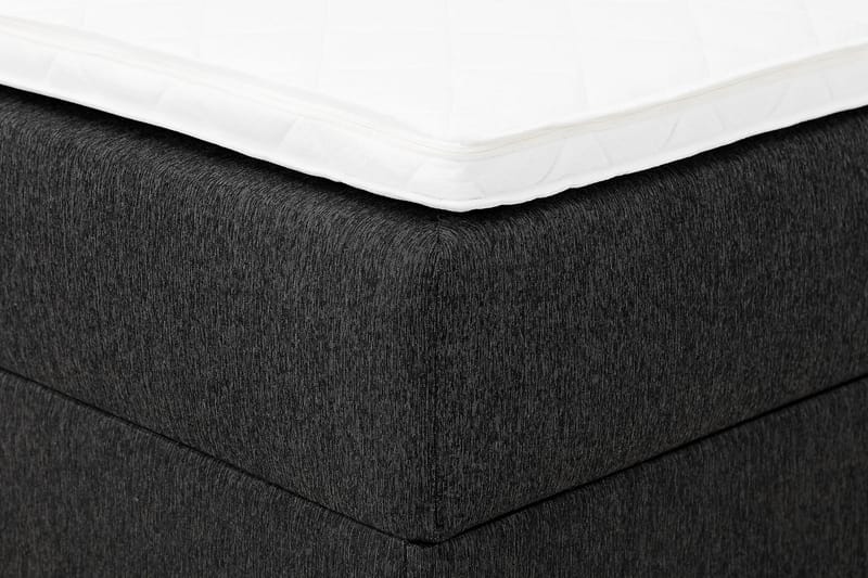 BOXBED Förvaringssäng 120 Svart/Grå - Komplett Sängpaket - Sängar med förvaring