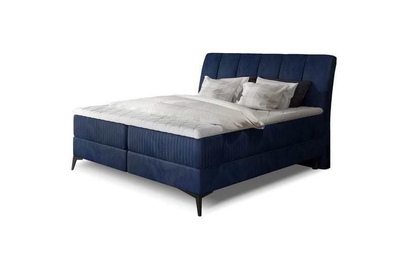 Boxfjäder Eltap Aderito - 140x200 cm, Monolith 77, Monolith 77 Pasy 2, Blå - Möbler - Sovrum - Sängar - Kontinentalsängar