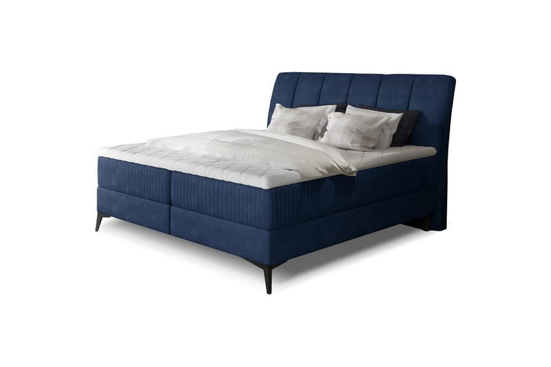 Boxfjäder Eltap Aderito - 180x200 cm, Kronos 09, Kronos 09 Pasy 2, Mörkblå - Möbler - Sovrum - Sängar - Kontinentalsängar