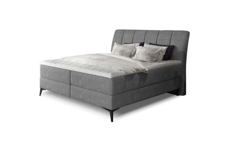 Boxfjäder Eltap Aderito - 180x200 cm, Paros 05, Paros 05 Pasy 2, Ljusgrå - Möbler - Sovrum - Sängar - Kontinentalsängar