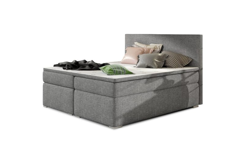Boxspring Eltap Divalo - Sawana 21, Grå, 160x200 cm - Möbler - Sovrum - Sängar - Kontinentalsängar