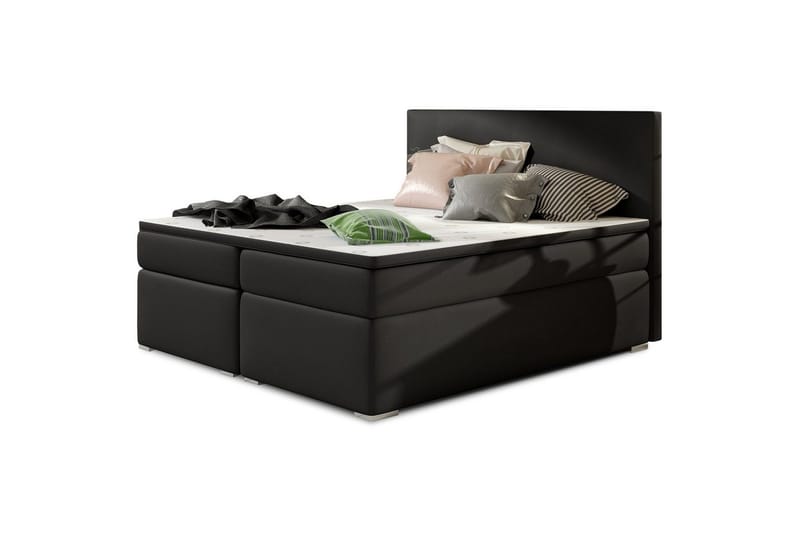 Boxspring Eltap Divalo - Soft 11, Svart, 180x200 cm - Möbler - Sovrum - Sängar - Kontinentalsängar