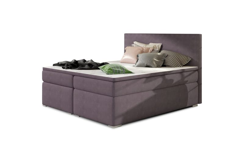 Boxspring Eltap Divalo, Soro 65, Rosa, 160x200 cm