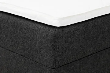 Boxy Box Bed 120x200 cm - Svart/Grå - Möbler - Sovrum - Sängar - Komplett Sängpaket